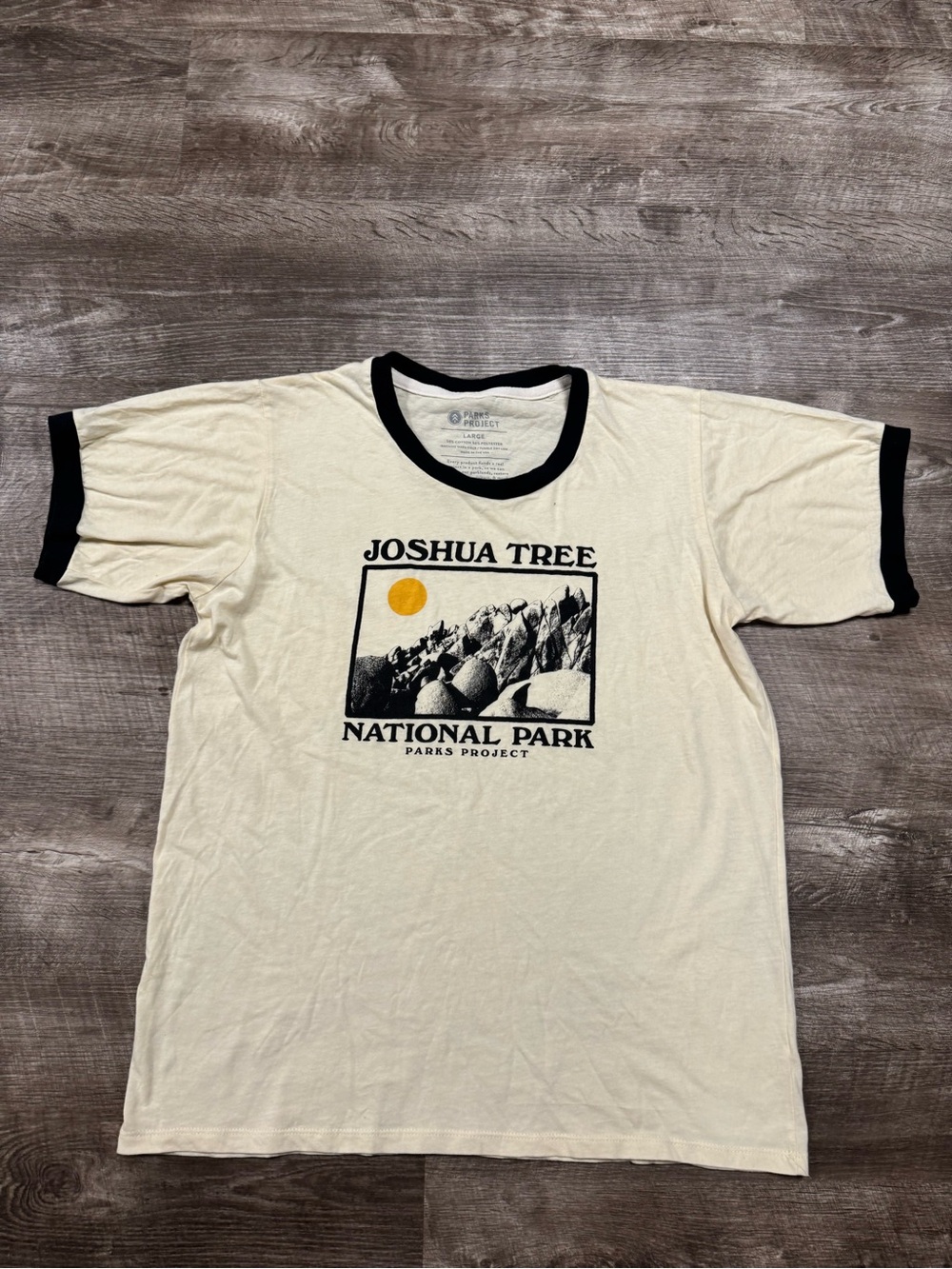 Parks Project Joshua Tree Graphic T-Shirt Size Large
